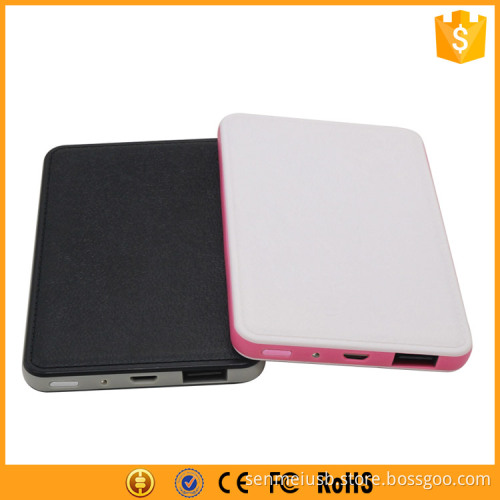 Free Sample Leather Powerbank 36000mah Lipo Power Bank